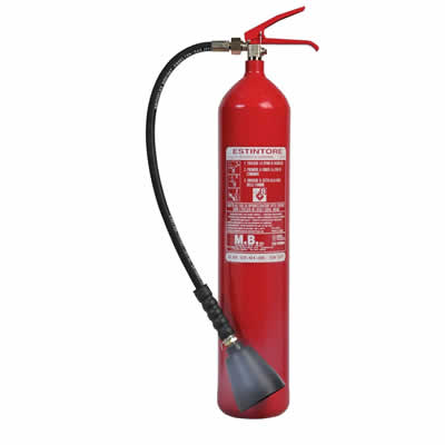 Estintore a CO2 da 5 kg