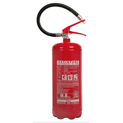 Estintore a Polvere da 6 kg